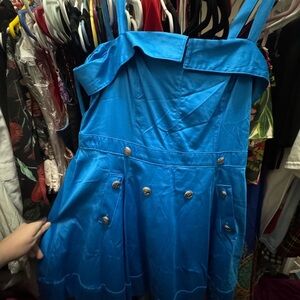 Karl Lagerfeld Blue Midi Dress